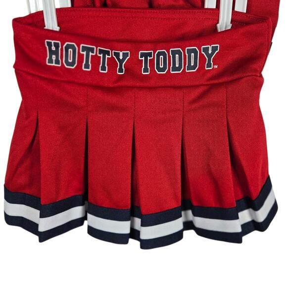 Ole Miss Rebels Cheerleading Outfit Toddler 2T Hotty Toddy College NCAA Pleated - Picture 10 of 12